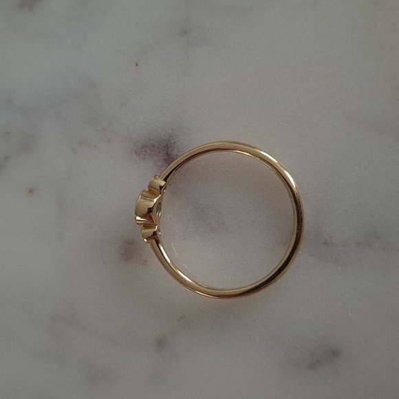14K gold Meira T ring - Picture 2 of 15
